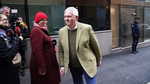 Även Centerns vikarierande partiledare Anders W Jonsson deltar på mötet med statsministern.
