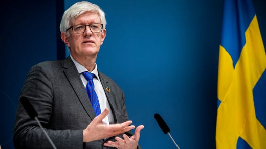 Johan Carlson, generaldirektör vid Folkhälsomyndigheten.