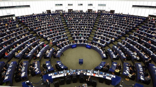 Europaparlamentet i Strasbourg.