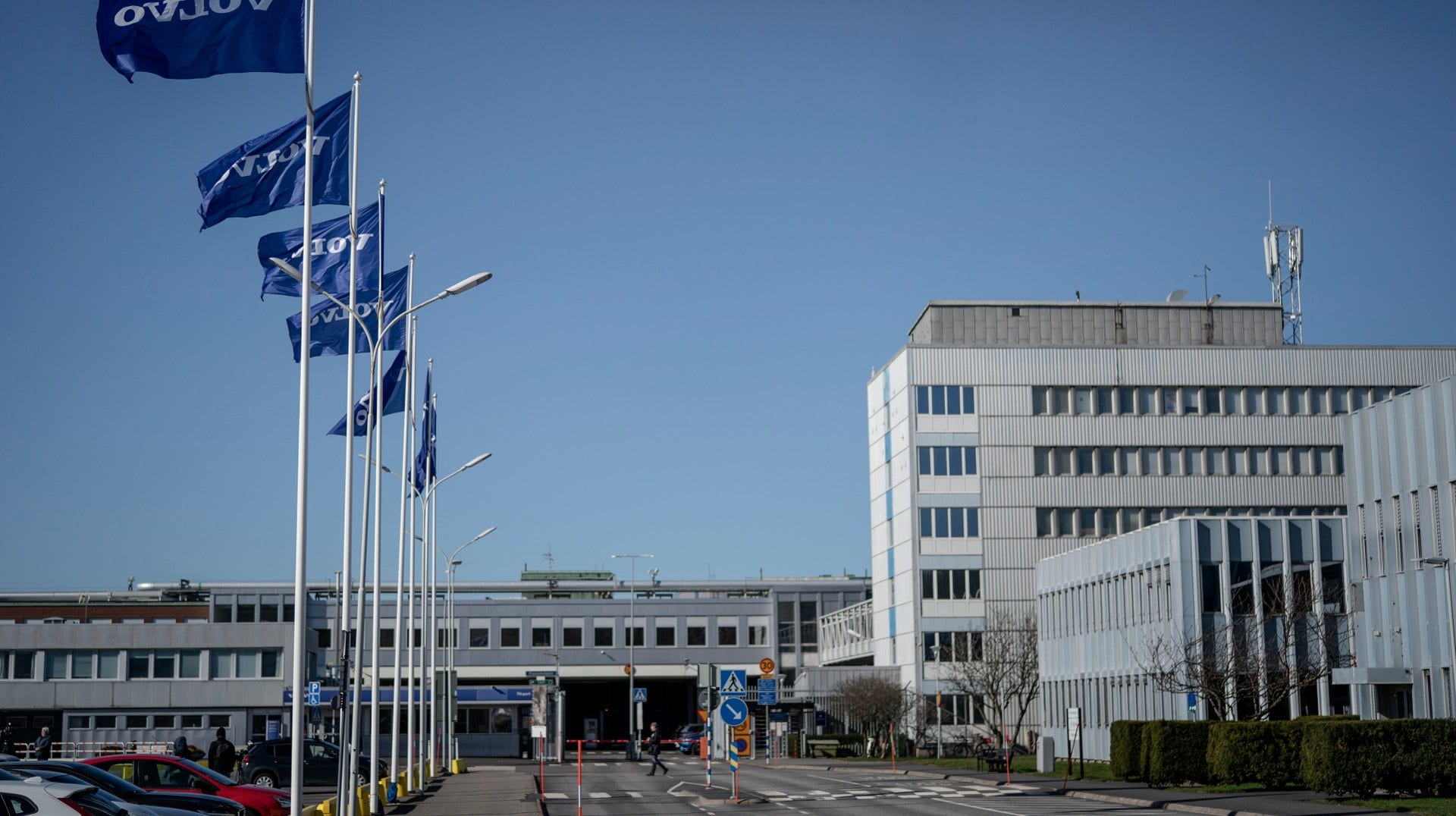 Volvo Cars stänger fabriken.