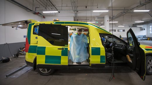 Marjout Öberg, ambulanssjuksköterska.