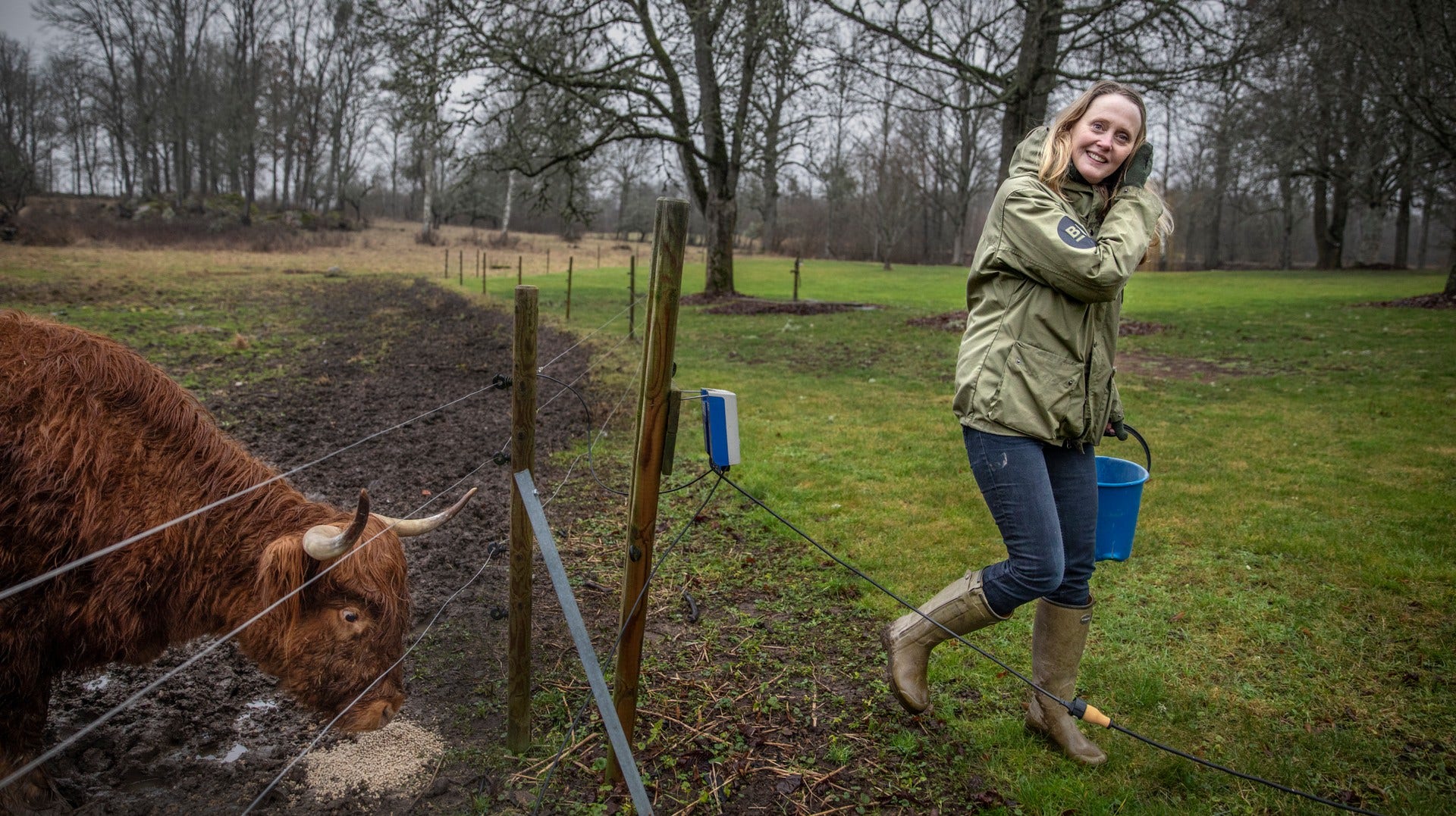 I dag är Kajsa Leander pomolog och har planterat 3.000 äppelträd på sin gård i Småland.