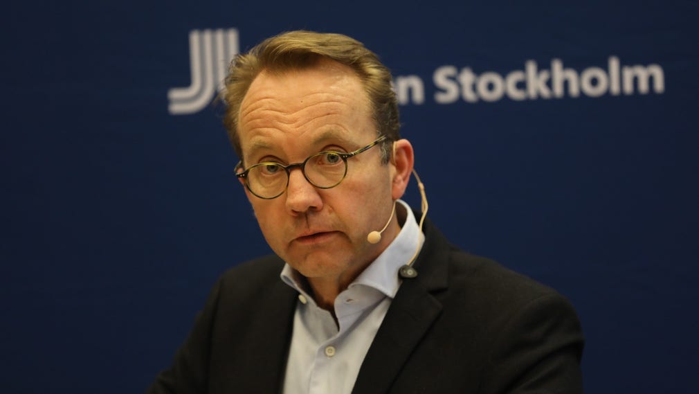 Björn Eriksson uppmanar stockholmarna till försiktighet.