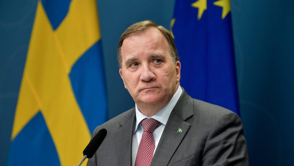 Statsminister Stefan Löfven deltog på Europeiska rådets videomöte på torsdagen.