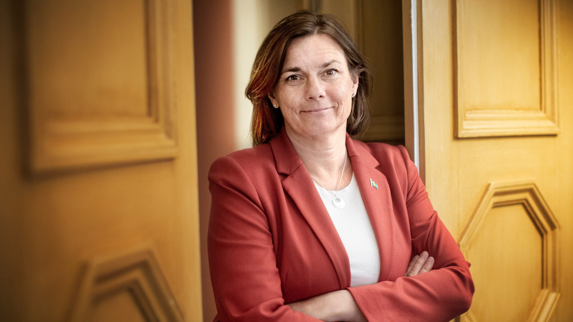 Vice statsminister Isabella Lövin.