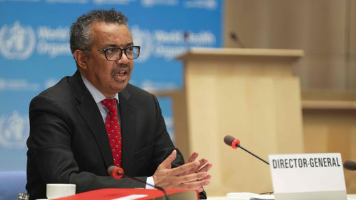 WHO-chefen Tedros Adhanom Ghebreyesus.