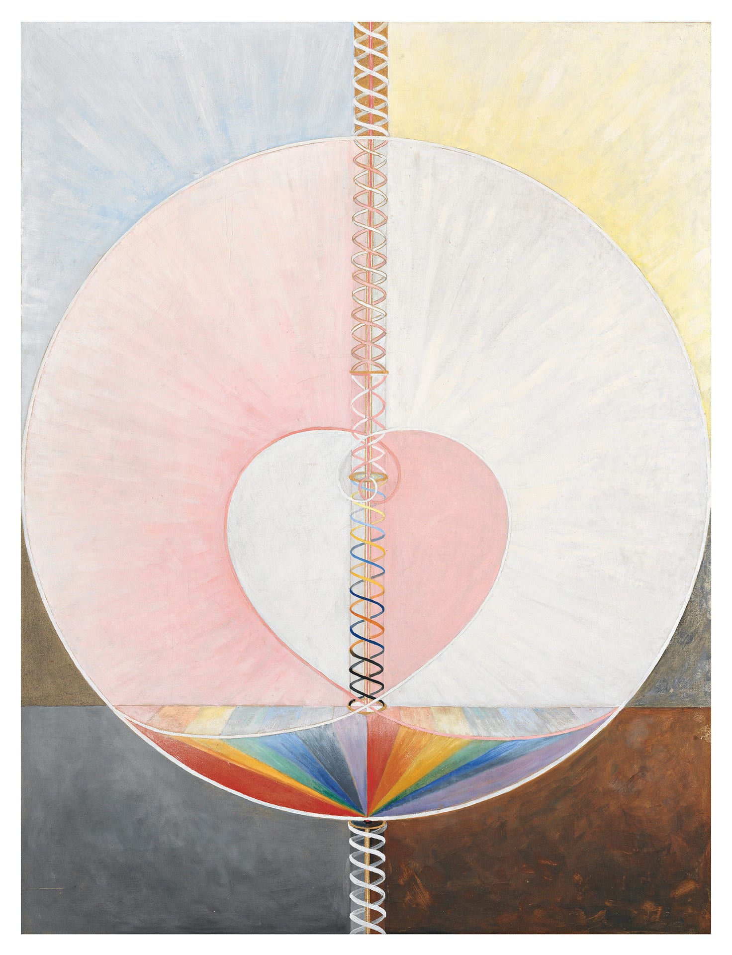 Hilma af Klint, ”Duvan, nr 1”, 1915.