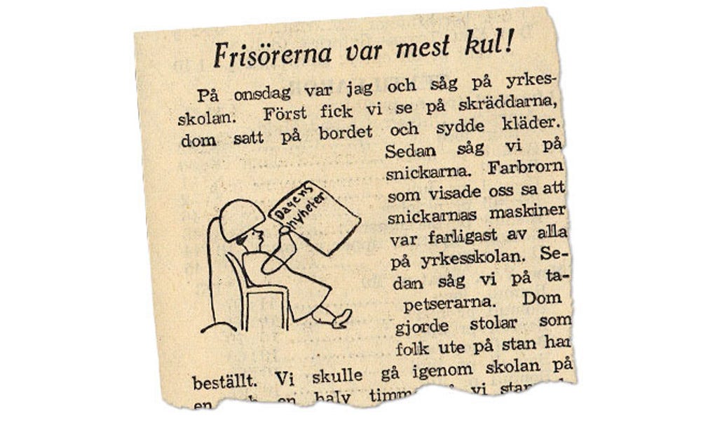 Rolf Sundqvist berättelse, publicerad i Dagens Nyheter den 12 mars 1941