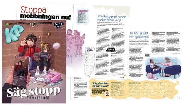 Det värsta med mobbning är att den som blir utsatt känner sig som en dålig person. I KP 13 berättar Walter, Märta och Jonna om hur kränkningar har gjort att deras självkänsla hamnat i botten.