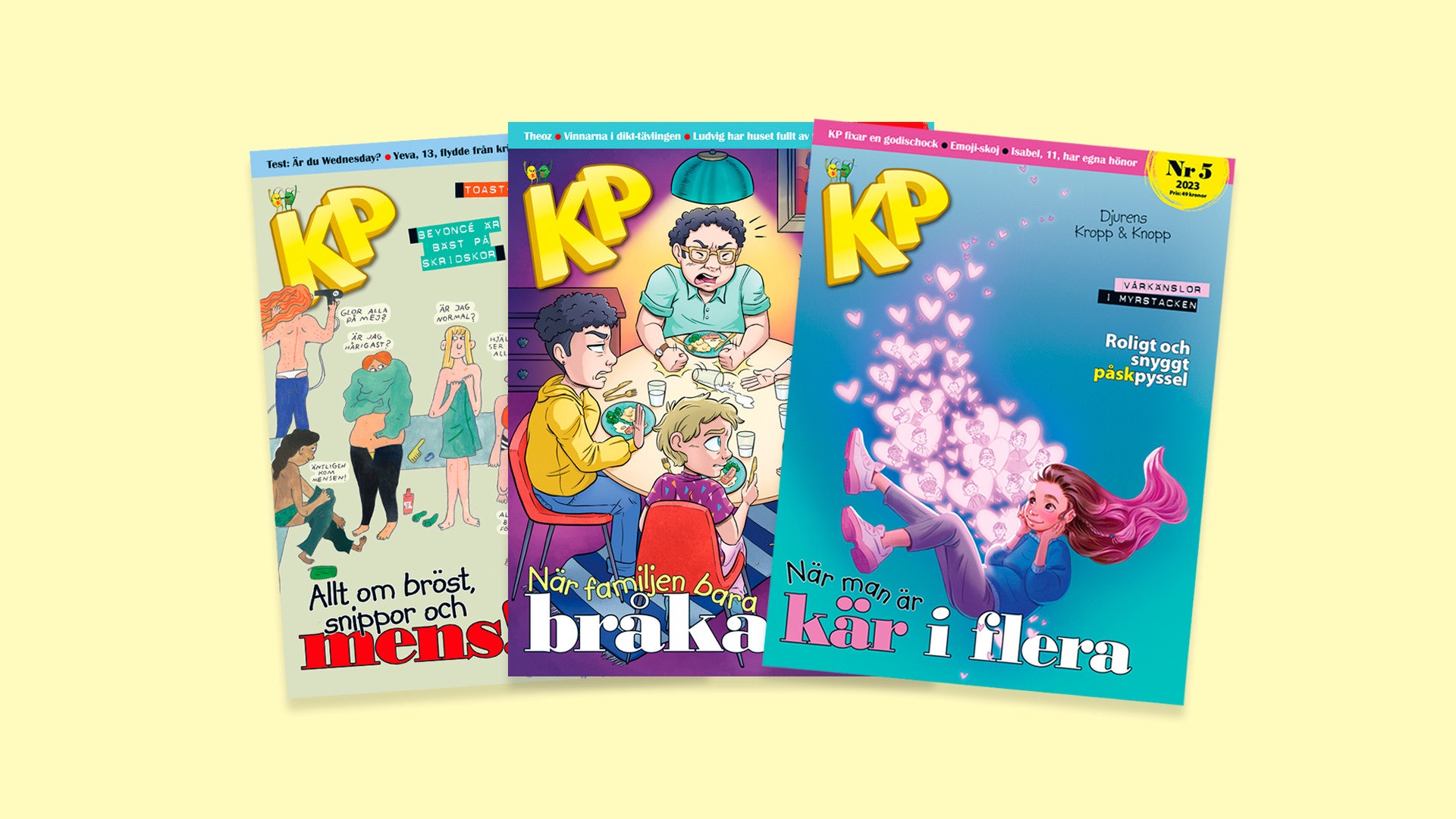 Som prenumerant får du KP hem i brevlådan var tredje vecka och kan även läsa tidningen digitalt, i appen Arcy.