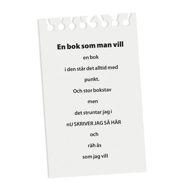 Av Gabriel Kahl, 6 år, Frösön