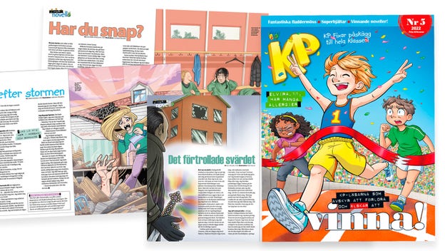 Läs 3 vinnarnoveller i KP 5