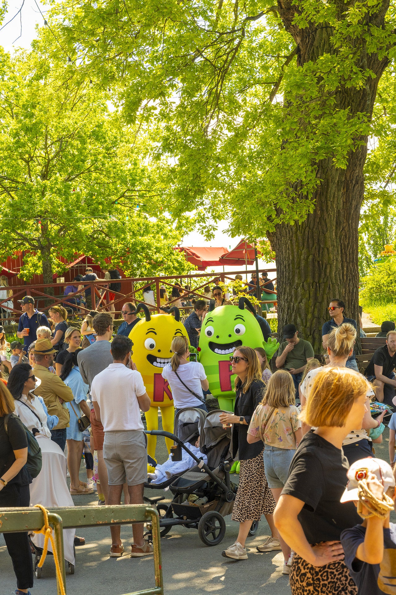 Solen strålade ikapp med maskotarna och alla glada kåpeare som kom till Skansen för att fira sin favorittidning!