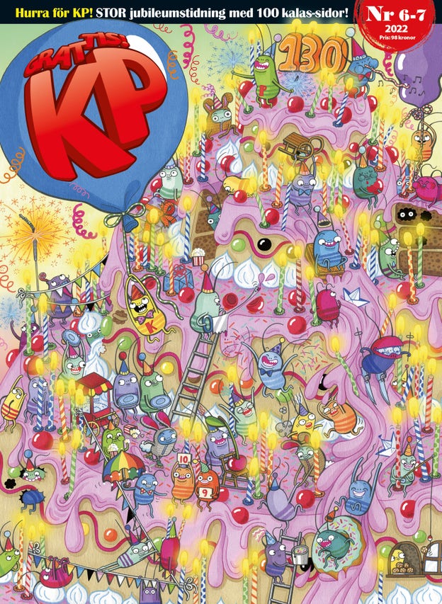 KP:s jubileumsnummer.