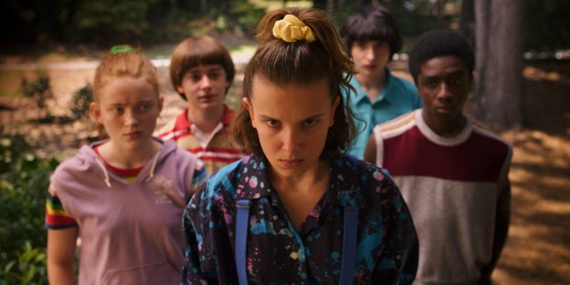 Stranger things-gänget är vänner även i verkligheten.