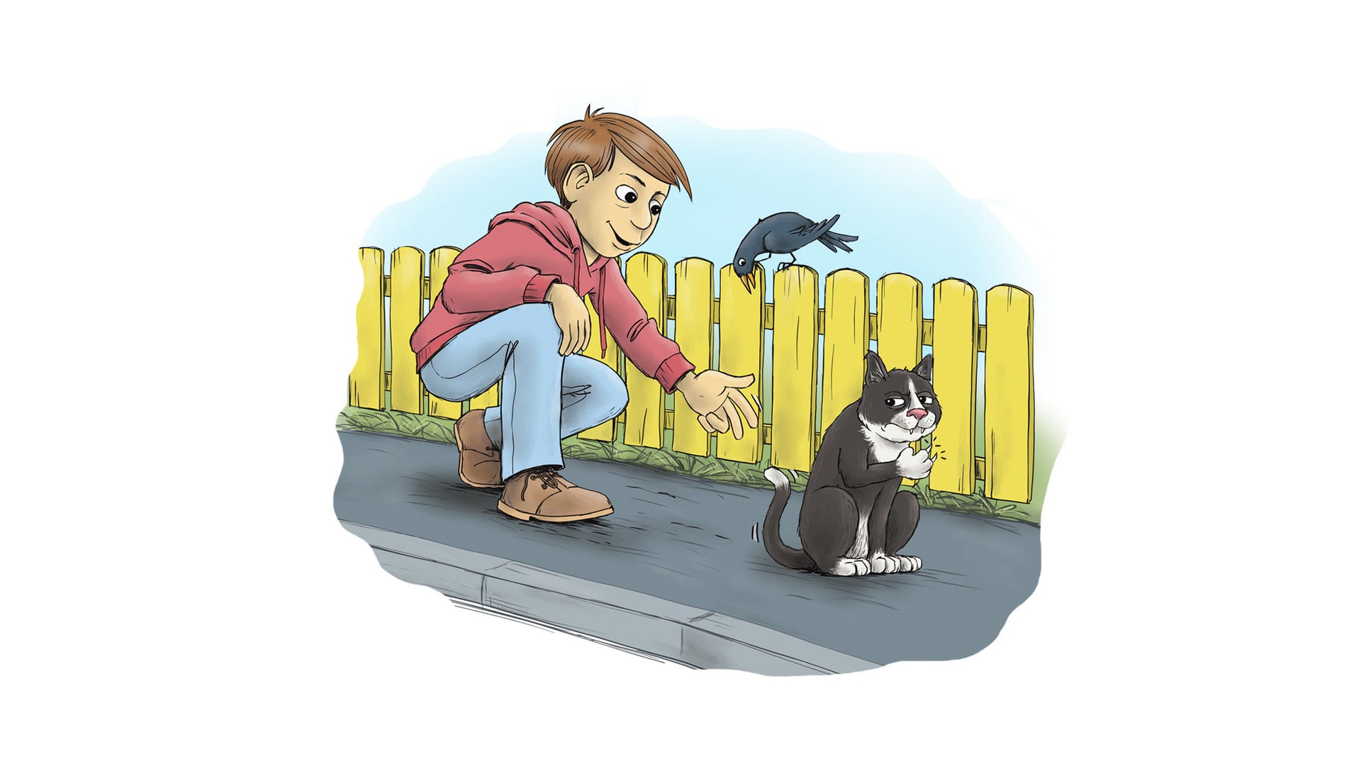 ”Måste jag klösas för att människorna ska fatta att jag inte vill kela?” undrar en katt.