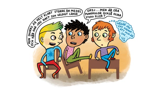 Ingen snopp är precis likadan som en annan.