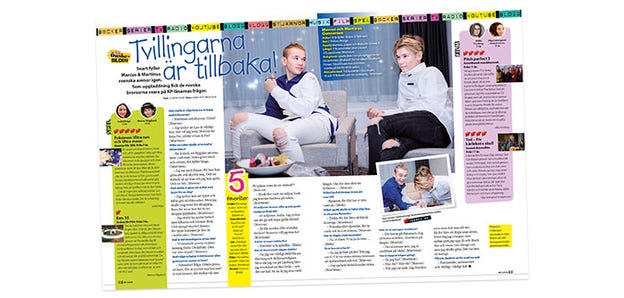 Läs mer om Marcus och Martinus i KP 2!