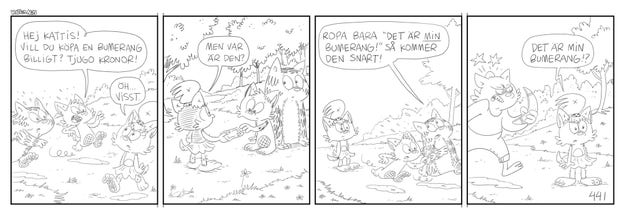Tredje skissen. Nu är det dags att färglägga!