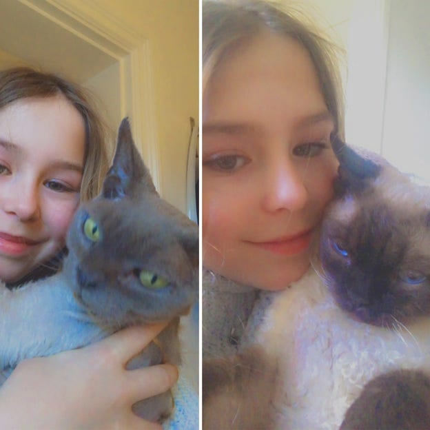 Elsa med Bosse och Åke
