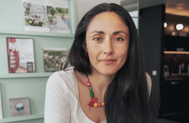 Carolina är arkitekt och hållbarhetsexpert på arkitektfirman Liljewall.