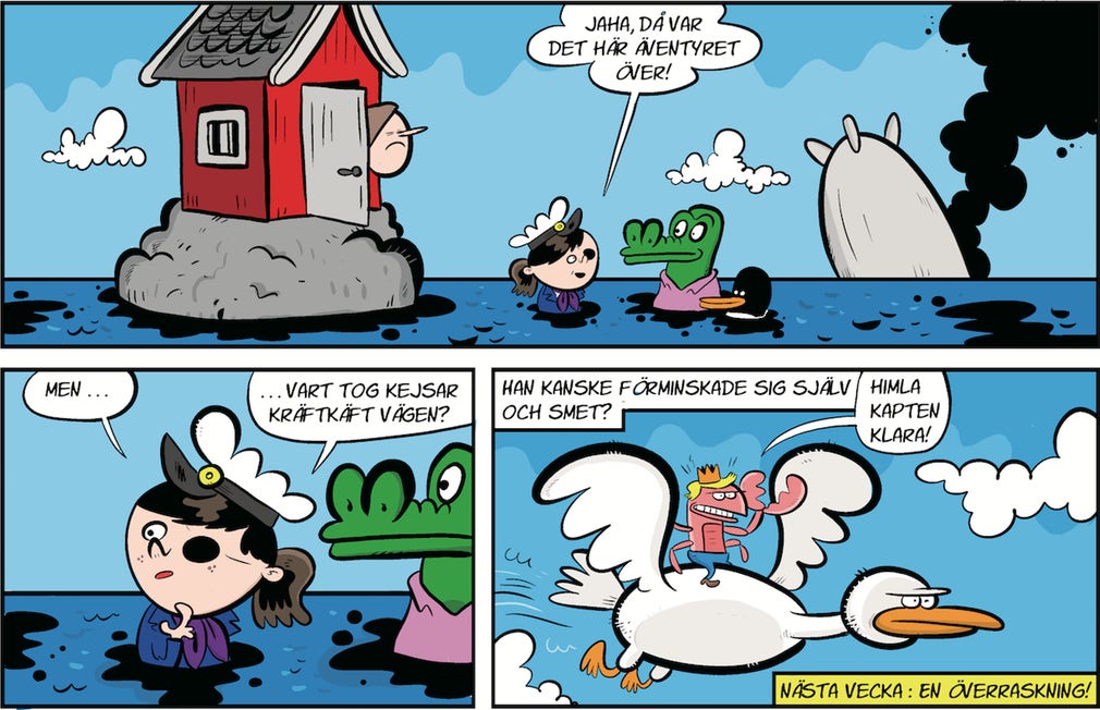 Kapten Klara söndag 3 mars 2019