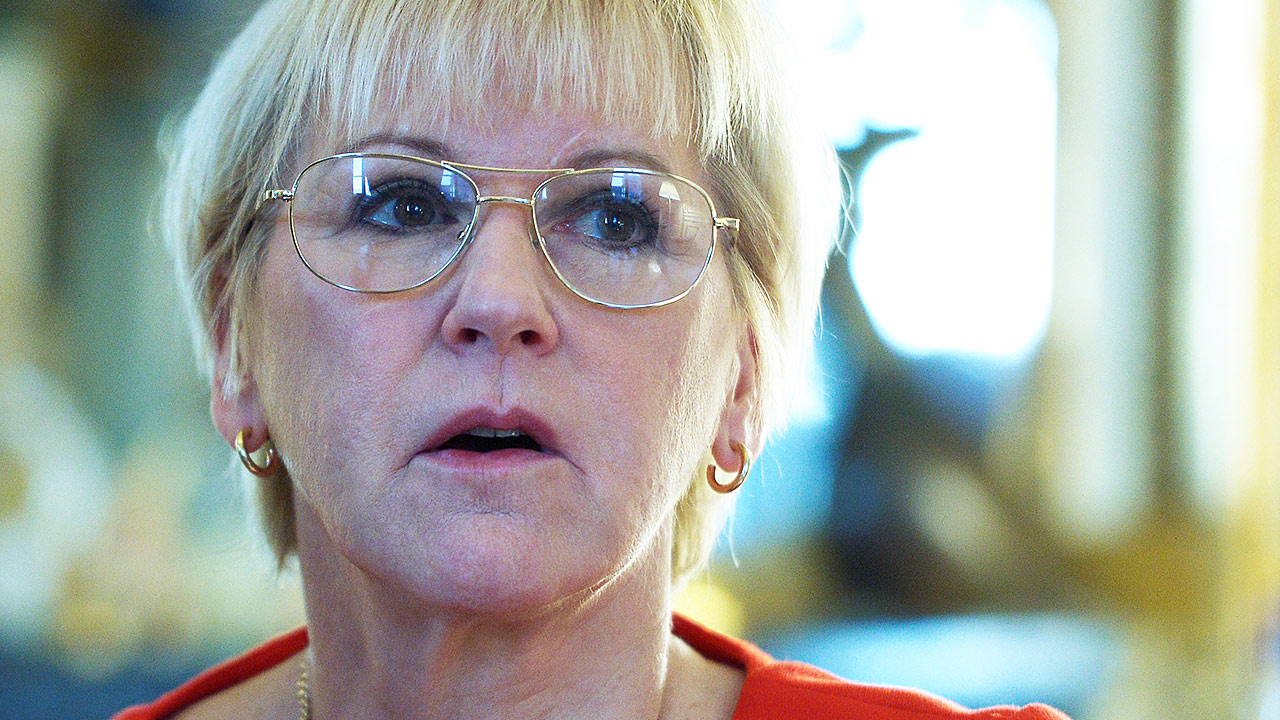 Utrikesminister Margot Wallström (S).