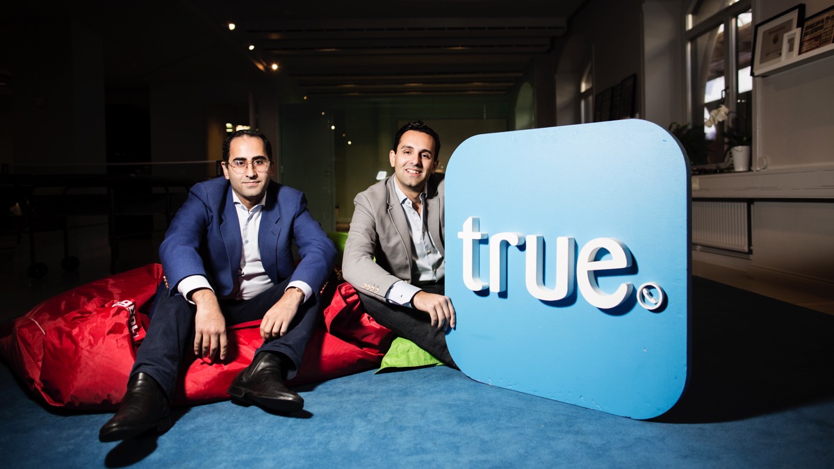 Truecallers grundare Alan Mamedi och Nami Zarringhalam.