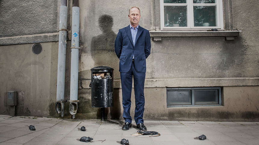 Jarl Dahlfors, vd på Anticimex sedan 2015.