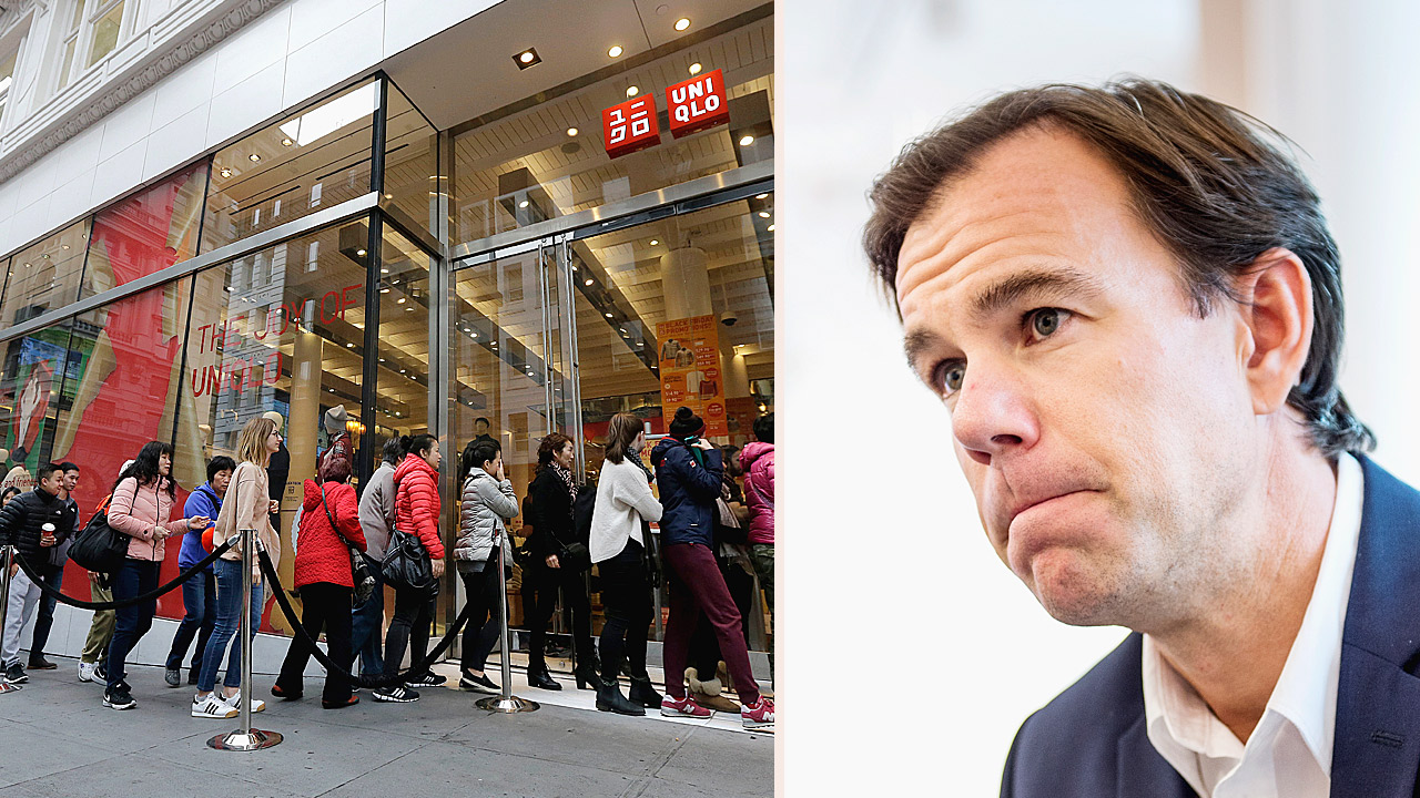 Japanska modekedjan Uniqlo har tvärtemot konkurrenten H&M rusat på