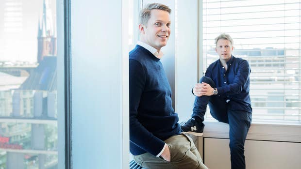 Tinks grundare: Fredrik Hedberg, teknikchef, och Daniel Kjellén, vd.