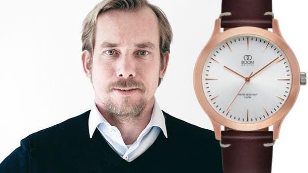 Niklas Dahlgren, grundare av Boom Watches