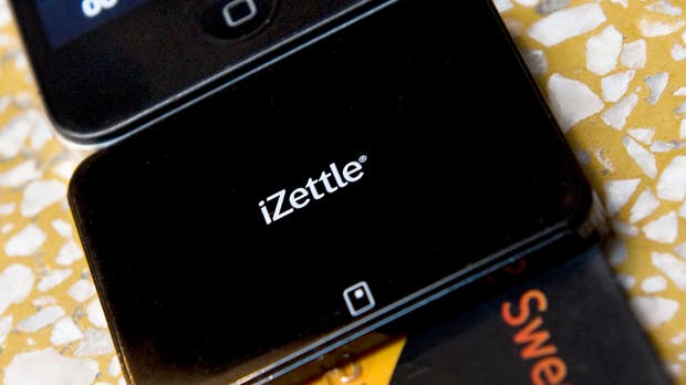 Izettles första kortläsare var begränsad till 500 kronor.