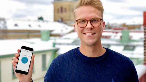 Jonas Arvidsson, grundare av Parakey som satsar på digitala låstjänster.