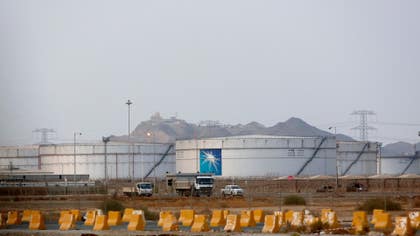 Saudi Aramcos oljeanläggning i Jiddah.
