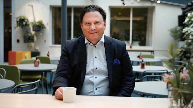 Fredrik Engdar, ansvarig för affärsområde energi på Accenture.