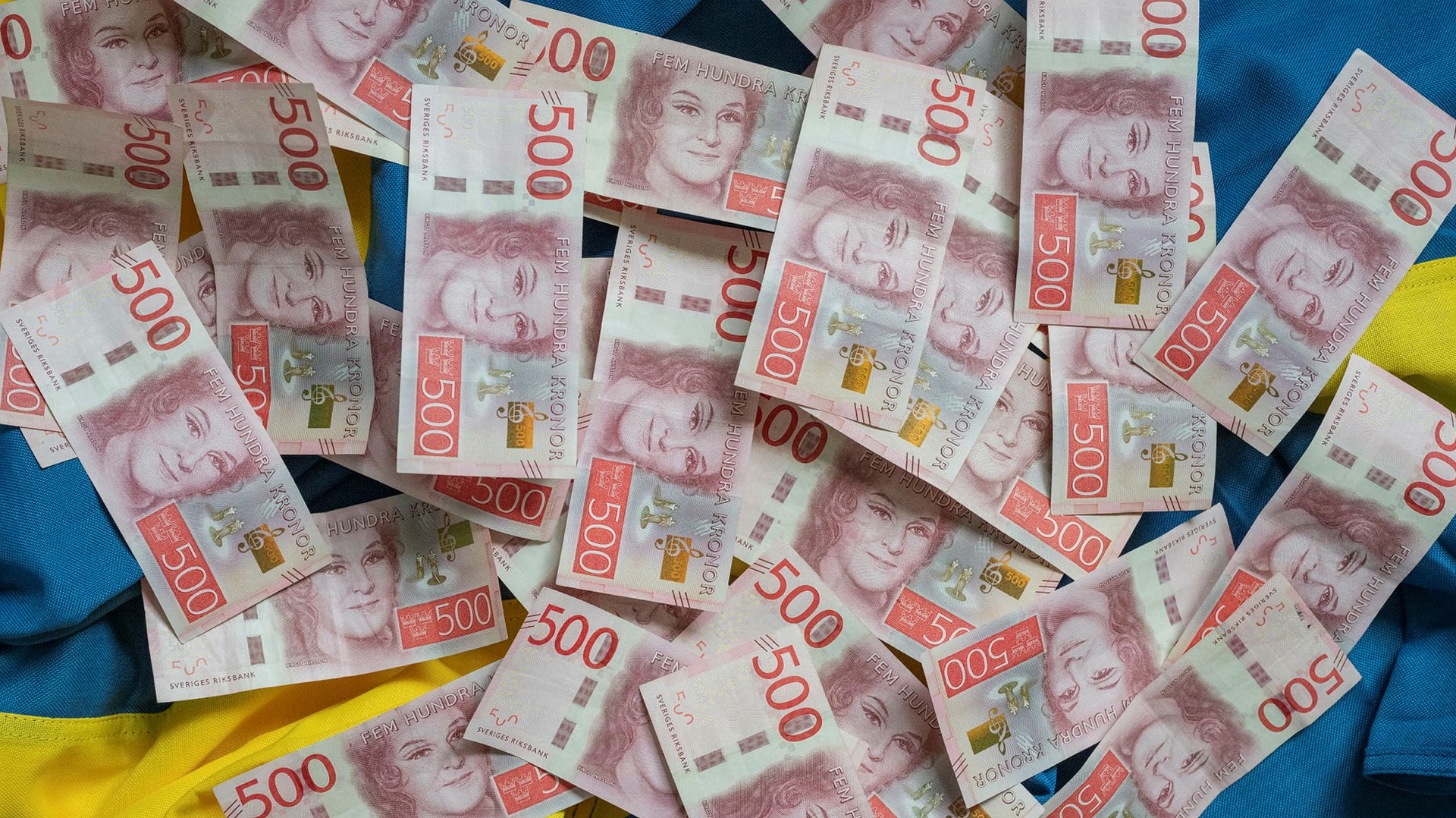 Svenskarnas förmögenhet växte i första kvartalet i årstakt.