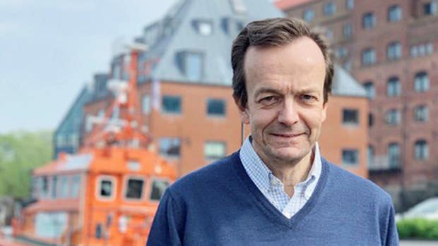 Claes Fredriksson, vd och grundare av Liquid Wind.