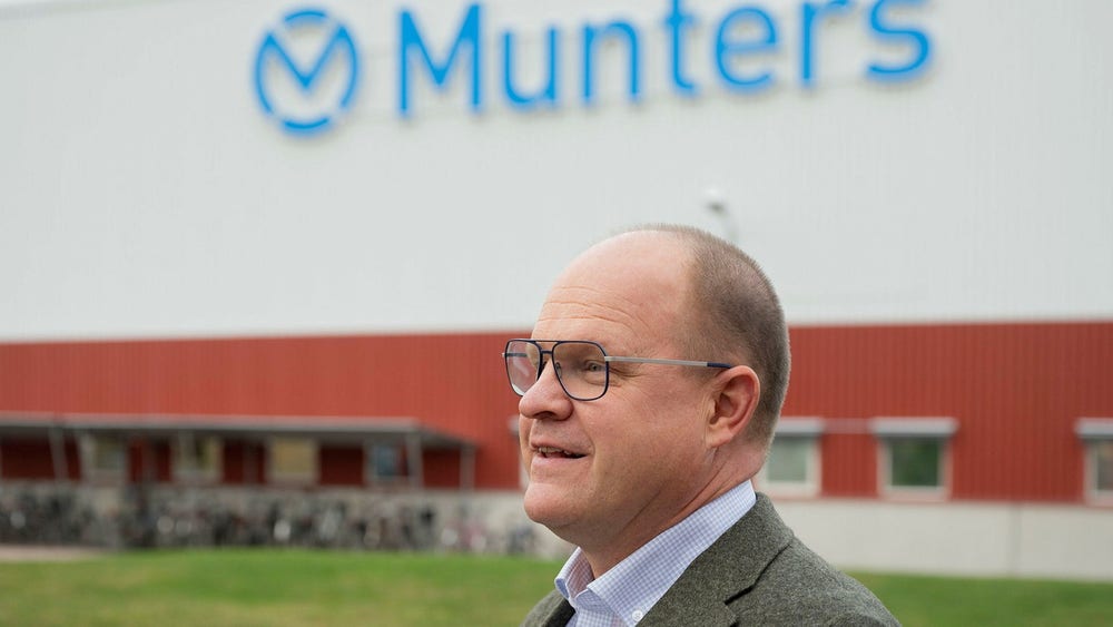 Munters vd köper aktier för en halv miljon kronor