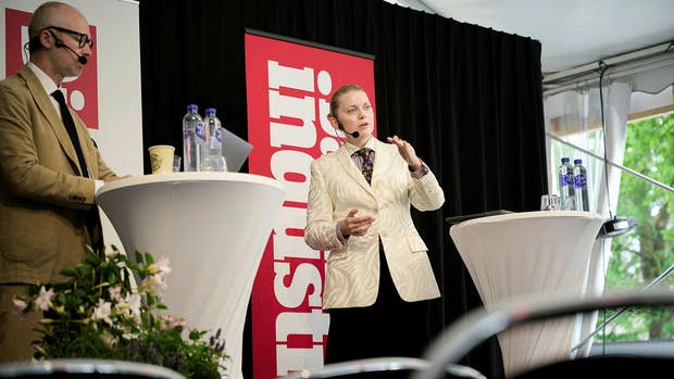 Di Digitals Henrik Ek och Ida Hansson Brusewitz.