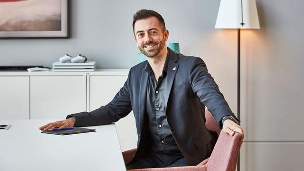 David Bray, vice vd på AJ Produkter.