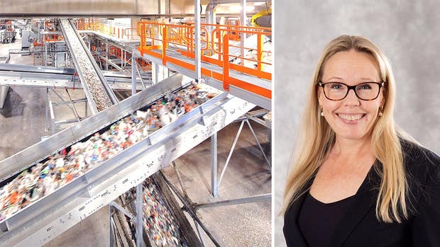 Maria Stenstrand, kundgruppschef för Riksbyggens Fastighetsförvaltning i Västra Östergötland.