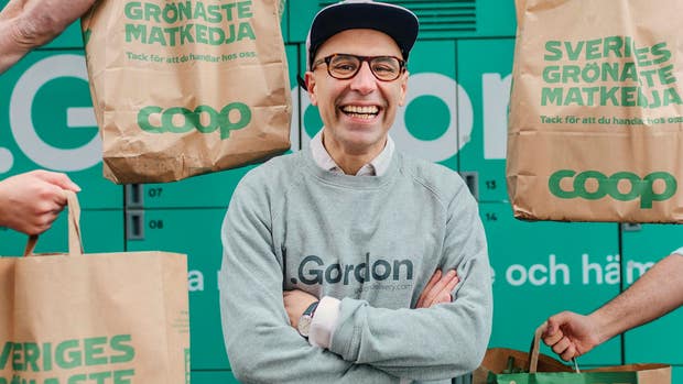 Ali Ghoce, vd på Gordon Delivery.