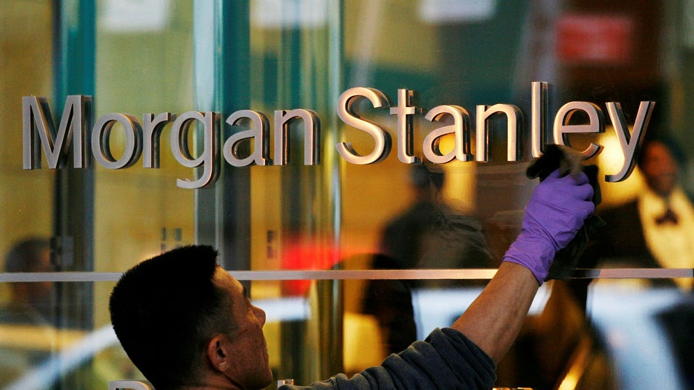 Morgan Stanley förlikas med amerikanska staten