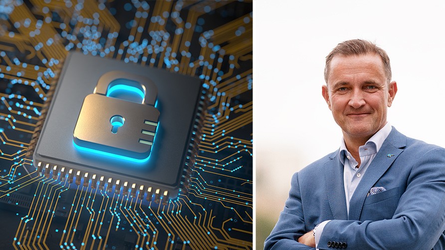 Thomas Falk, vd hos molntjänsten Xledger.