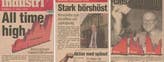 ”Min gissning är att år 2024 blir lite som år 1995”, skriver Di:s Henrik Mitelman. På bilden: Di:s ettor från 17 maj, 14 augusti och 9 september 1995.