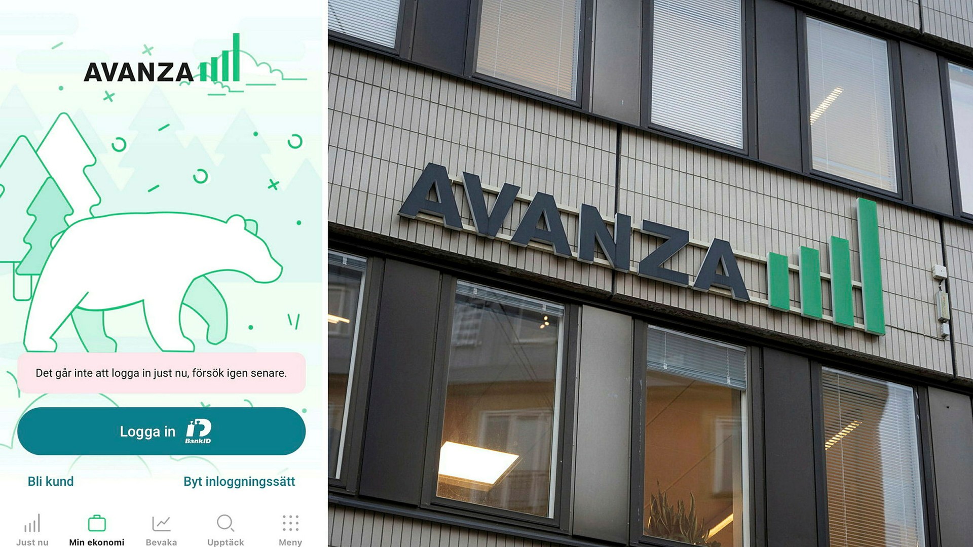 Åtkomstproblem för Avanzakunder – ”problemen ligger hos externa leverantörer”