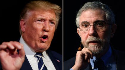 USA:s president Donald Trump går till attack mot ekonomen Paul Krugman på Twitter.