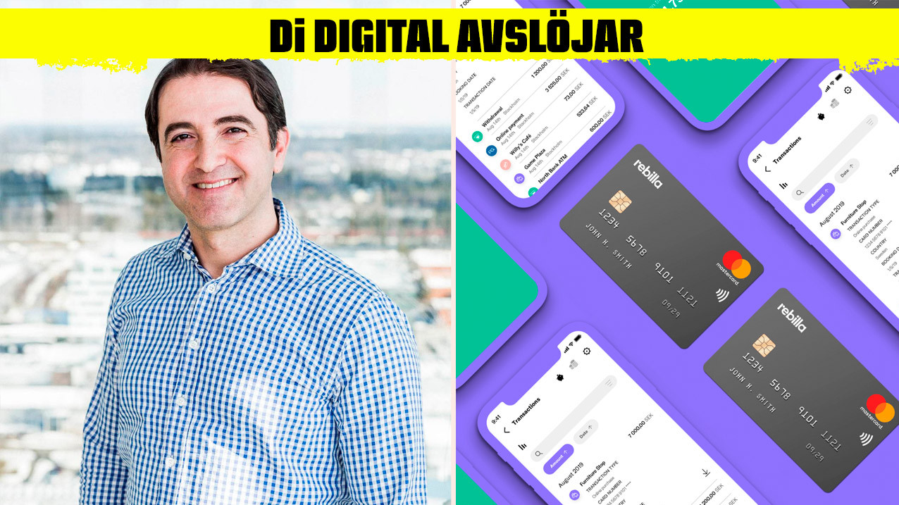 Northmills grundare och vd Hikmet Ego och bolagets Rebilla-kort.