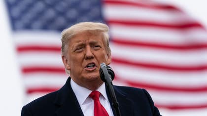 USA:s expresident Donald Trump.